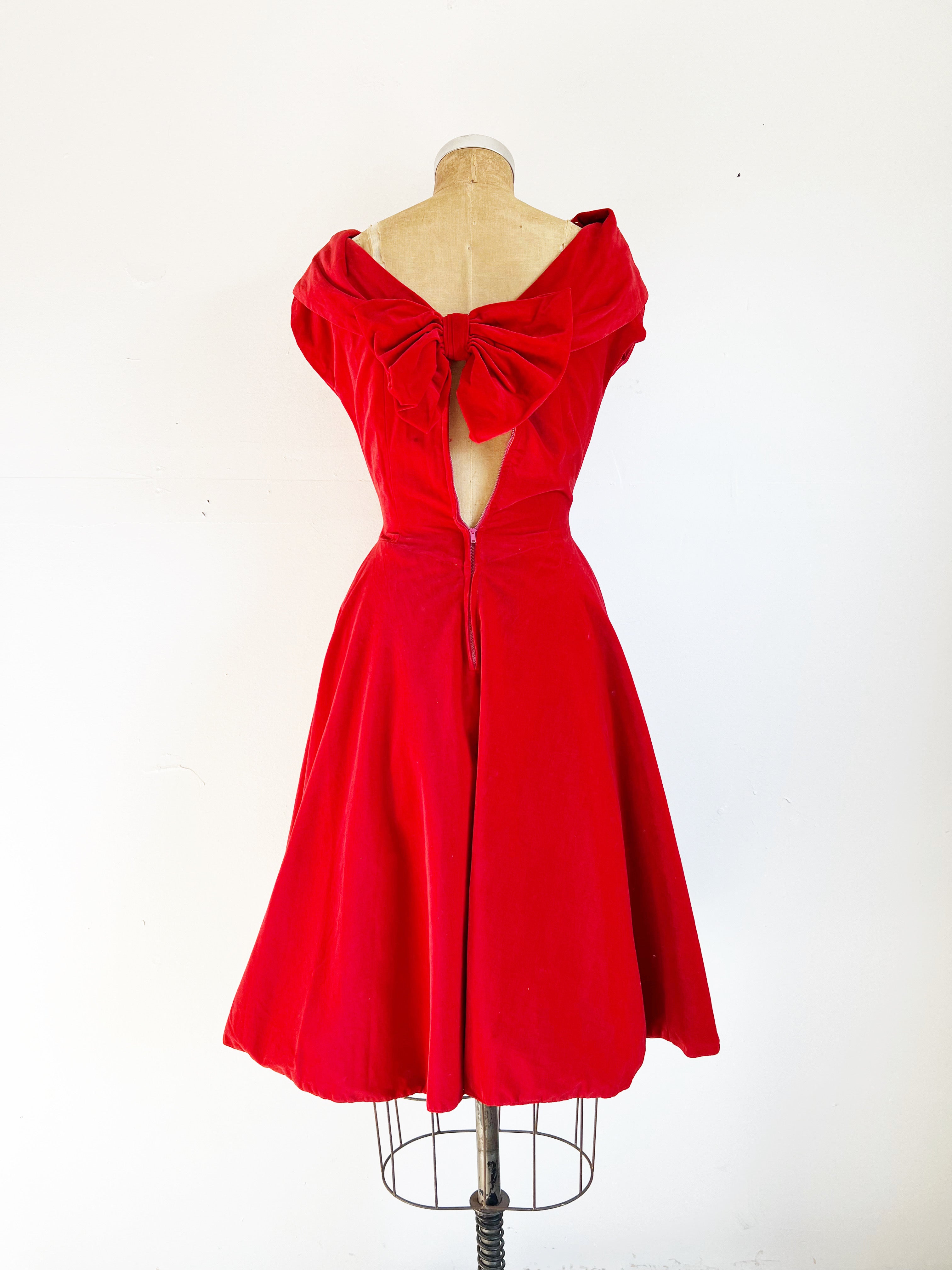 red fit and flare cocktail dress Lace Fit & Flare Dress